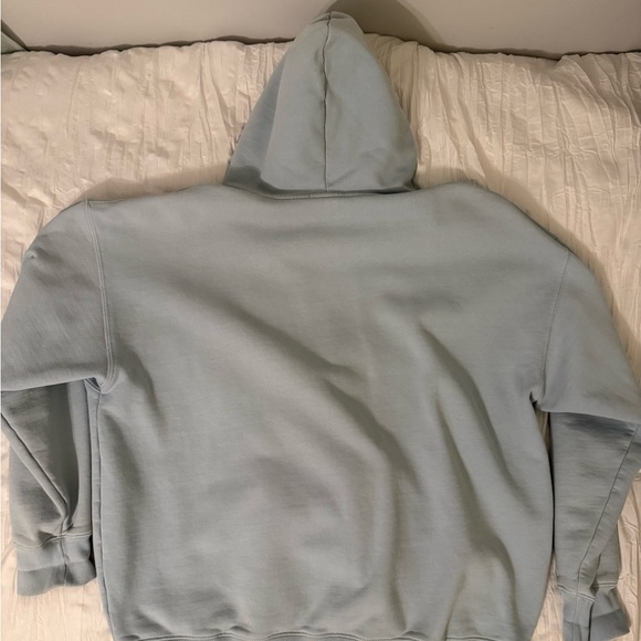Brandy Melville Sky Blue Oversized Hoodie - Picture 3 of 3
